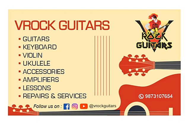 Cover photo of VROCK Guitars (Indirapuram)